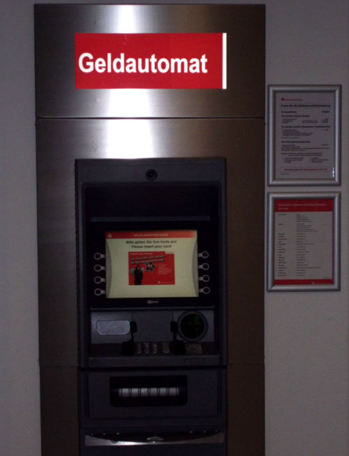 Sparkasse Geldautomat