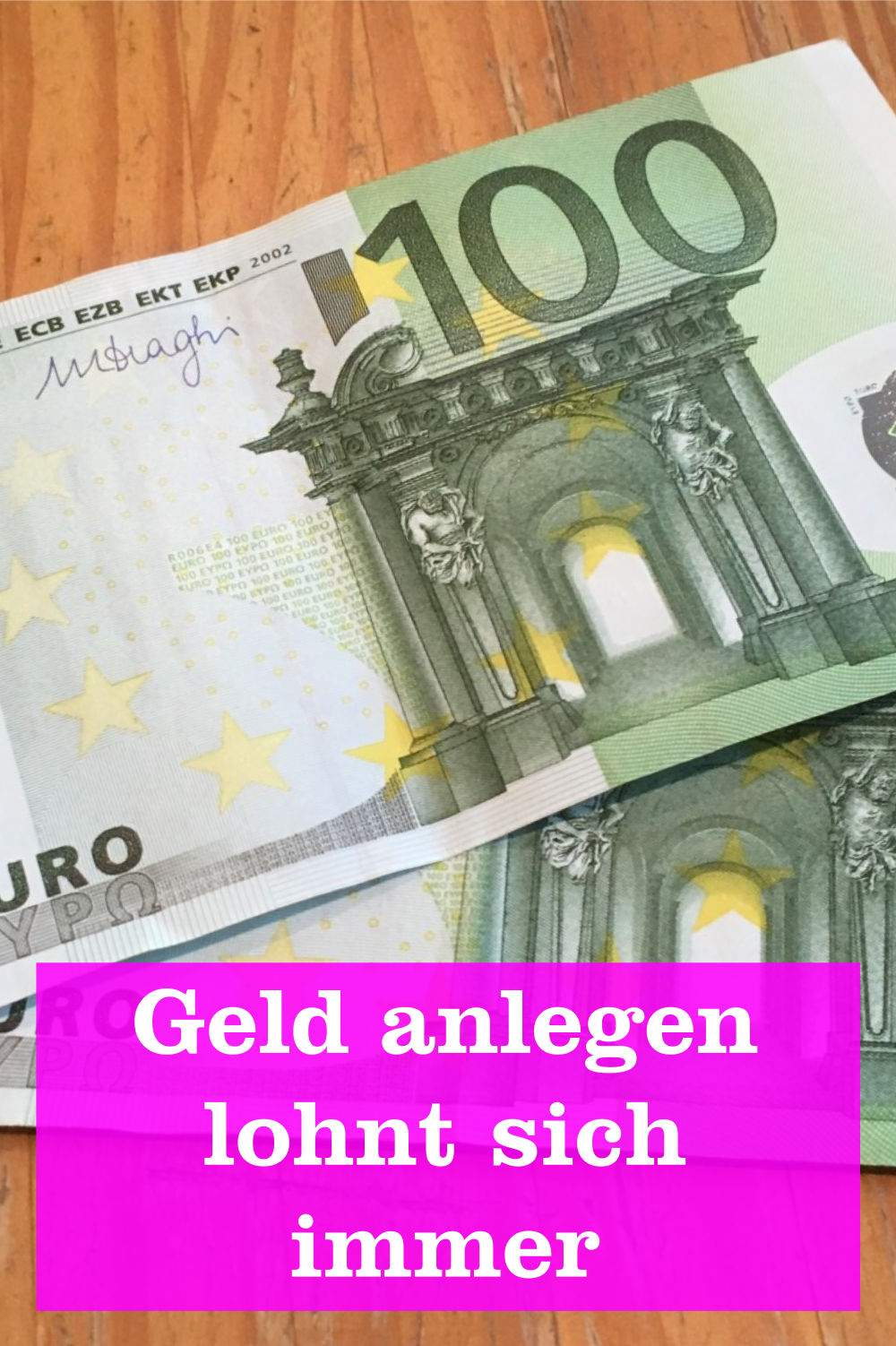 Geld anlegen lohnt