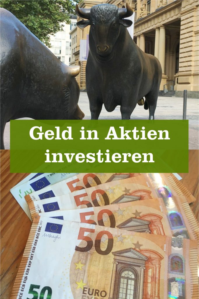 Geld in Aktien investieren